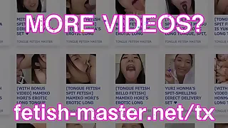 Japanese Asian Tongue Spit Face Nose Licking Sucking Kissing Handjob Talisman - More at fetish-master&period;net